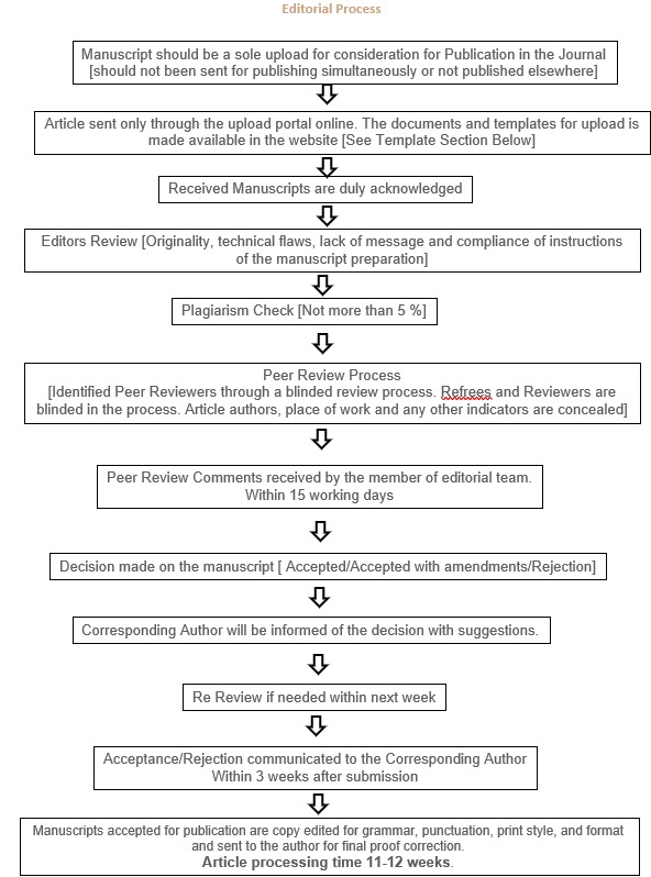 Editorial Process Flowchart